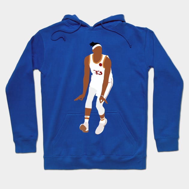 Myles Turner Three Point Celebration Hoodie by xRatTrapTeesx